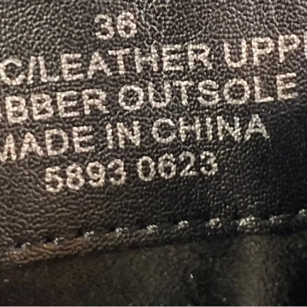 KURT GEIGER LONDON Women's Kensington Lace Up Combat Boots  size 36 (5.5)